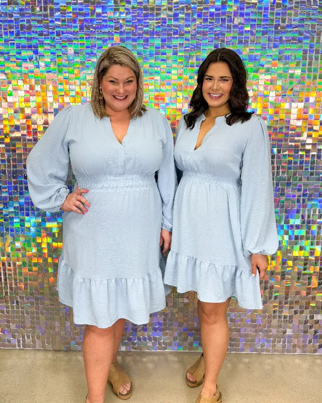 Camden Dress - Light Blue