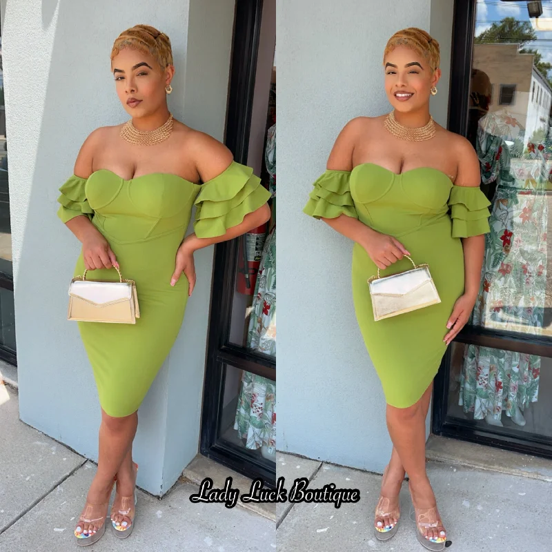 Malaysia Ruffle Dress