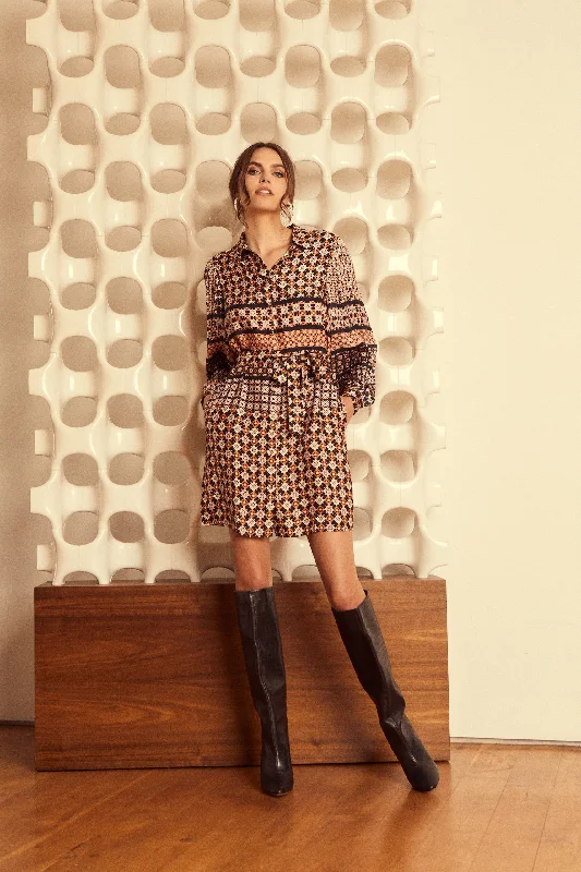 Austin Autumn Tile Dress