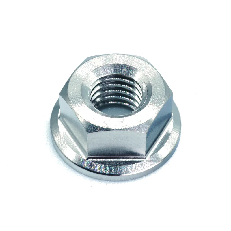 M8 x 1.25 Titanium Nut by Dress Up Bolts