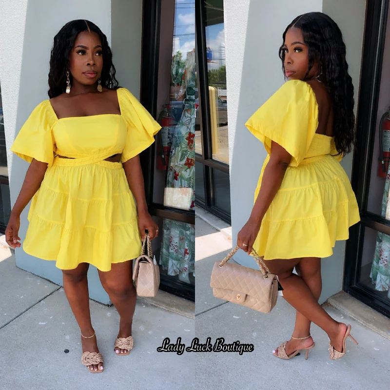 Lolani 💛 Skater Dress