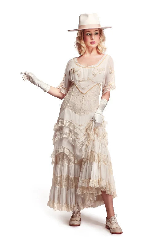 Wildflower Prairie Dream Dress in Ivory by Nataya