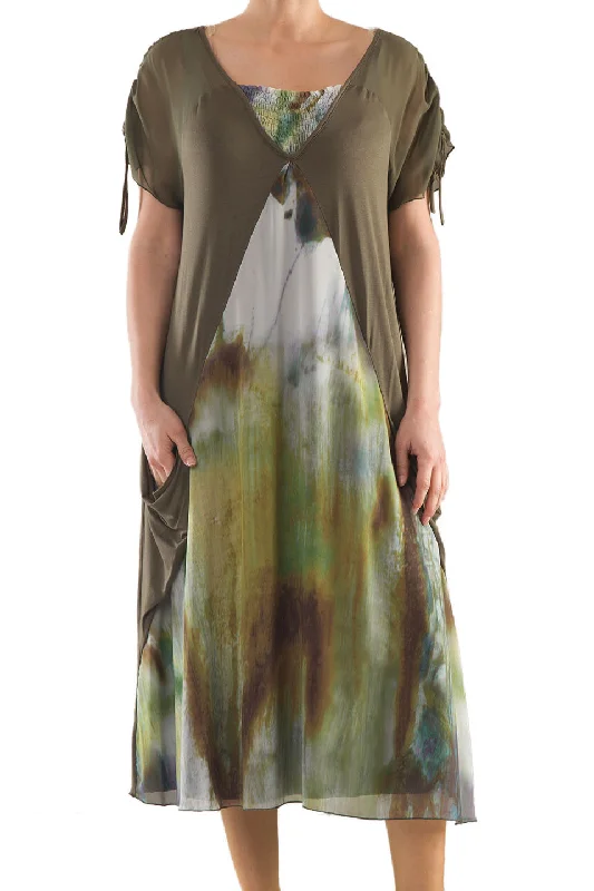 La Mouette Women's Plus Size Fluid Dress