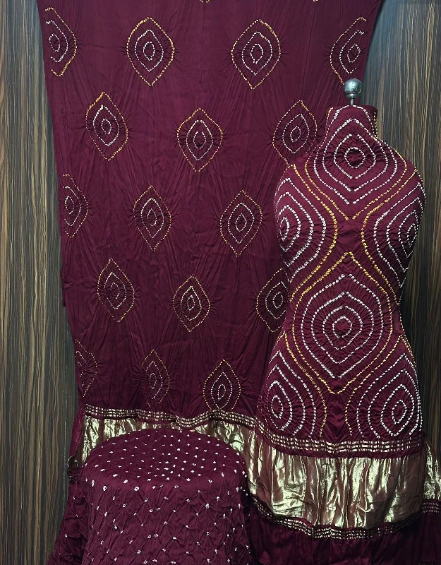 Baderha | Rai Bandhej Dress Material