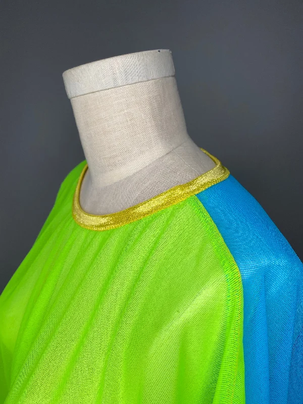 Blue Lagoon Mesh Tent Dress