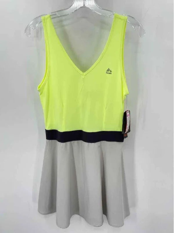 Pre-Owned RBX Yellow Size Large Athletic Dress