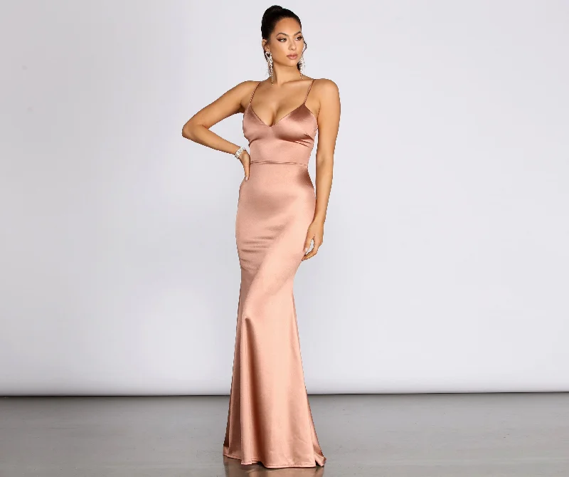 Phoebe Strappy Stylish Back Mermaid Dress