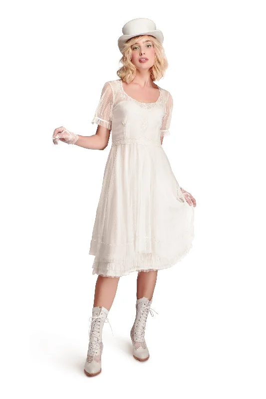 Celeste Moonlite Mirage Dress in Ivory by Nataya