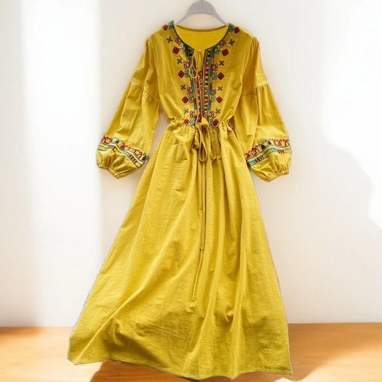 Yellow dress