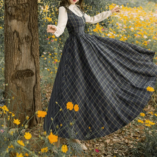 Retro college style dress