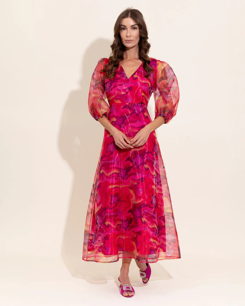 Ivey Dress in Mineral - Alden Adair