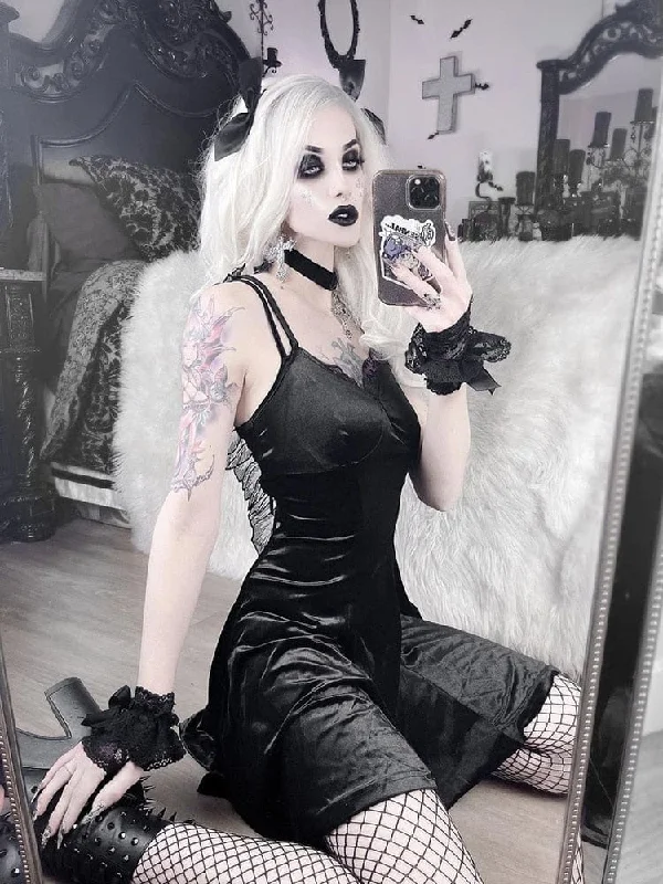 Dark Angel Velour Dress