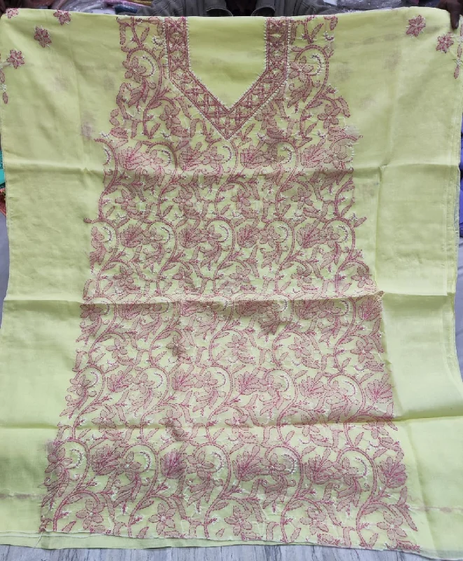 Cenamah| Chikankari Dress Material