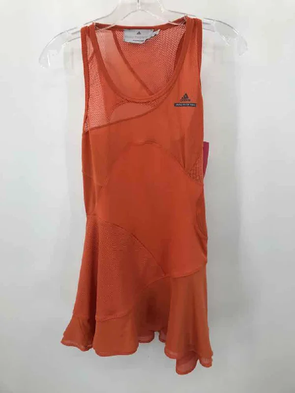 Pre-Owned Stella McCartney Adidas Orange Size XS Athletic Dress