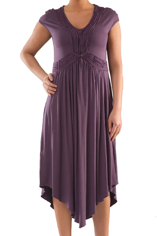 La Mouette Women's Plus Size Modern-Helenistic Dress