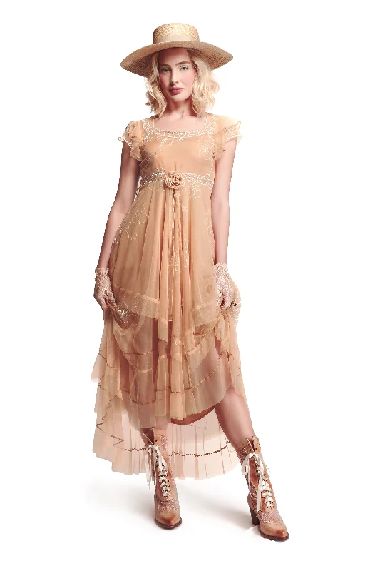 Savannah Desert Breeze Dress in Gold by Nataya