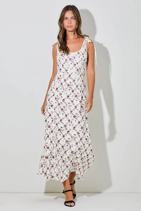 Nikki’s Dress - Floral White