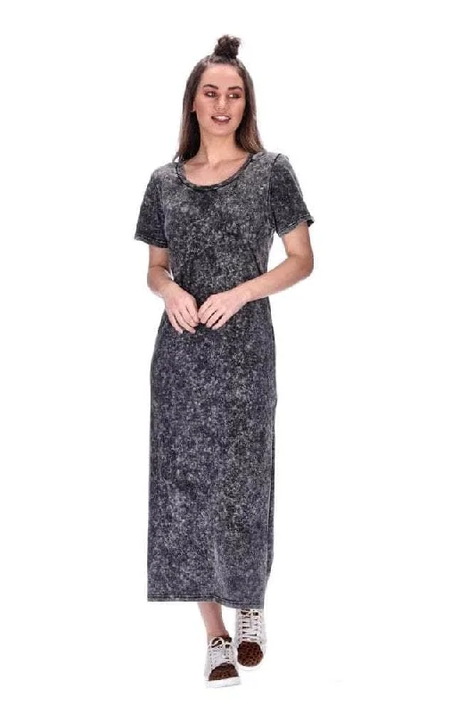 Genevieve Dress Stonewash