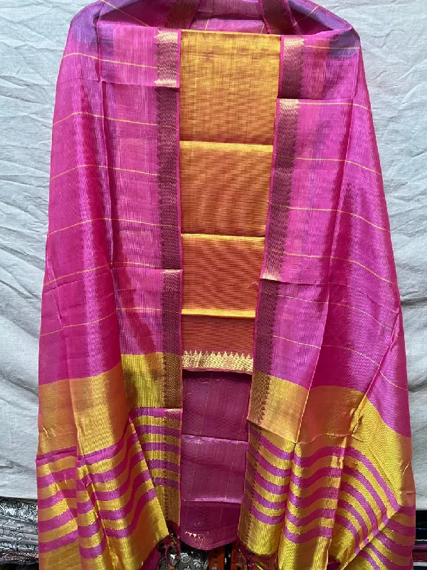 Nisha-mangalagiri-pattu-dress-material | Mangalagiri-Pattu-Dress-Material