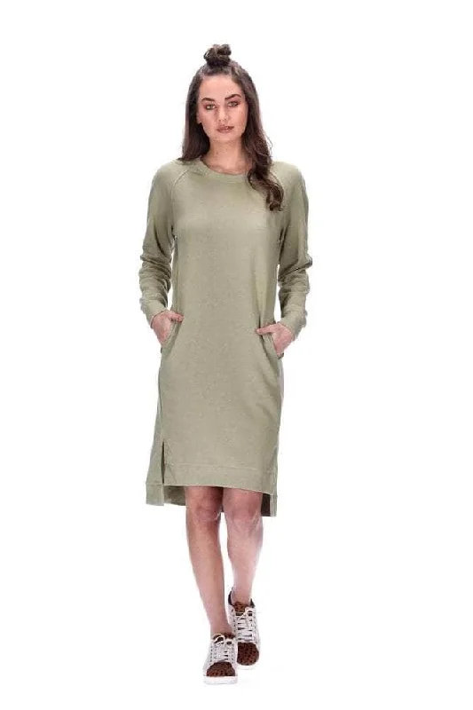 Katy Dress Dusty Green