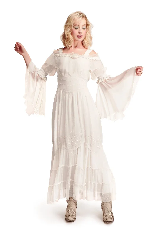 Lila Desert Rose Dress in Ivory by Nataya
