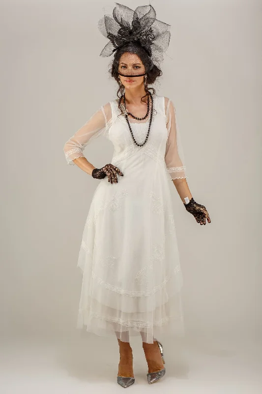 Nataya Samantha CL-163 Ivory Dress