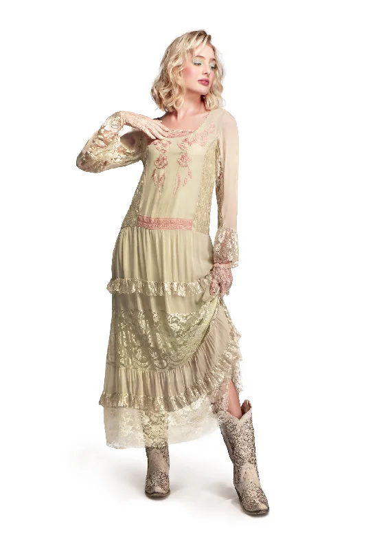 Blossom Creek Ethereal Dress in Sage by Nataya