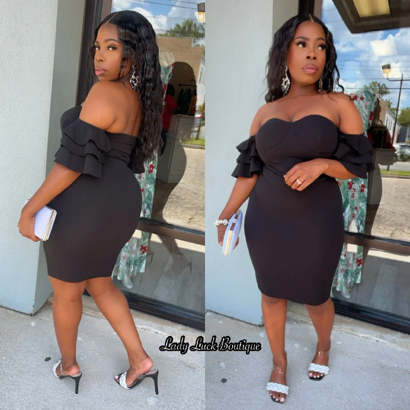 Malaysia Ruffle Dress