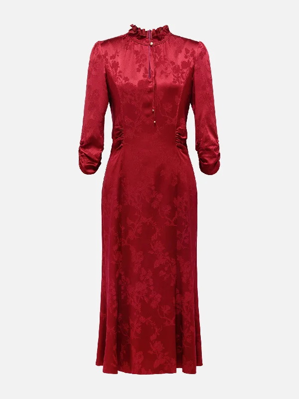 EP YAYING Silk Dress
