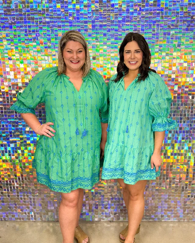 Avery Dress - Green