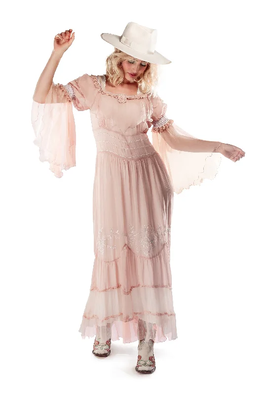 Lila Desert Rose Dress in Dusty Rose by Nataya