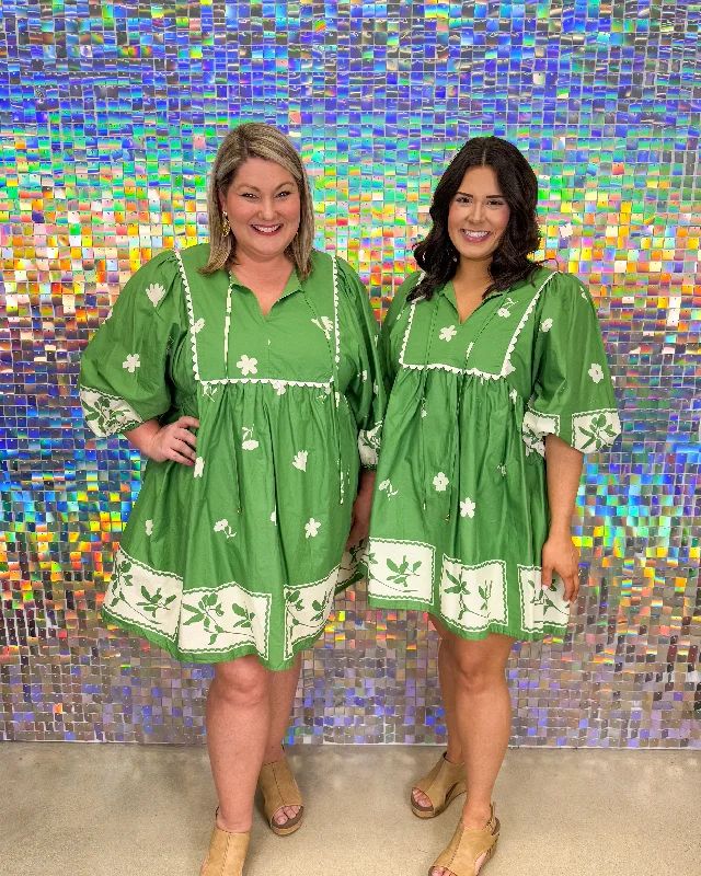 Leah Dress- Green