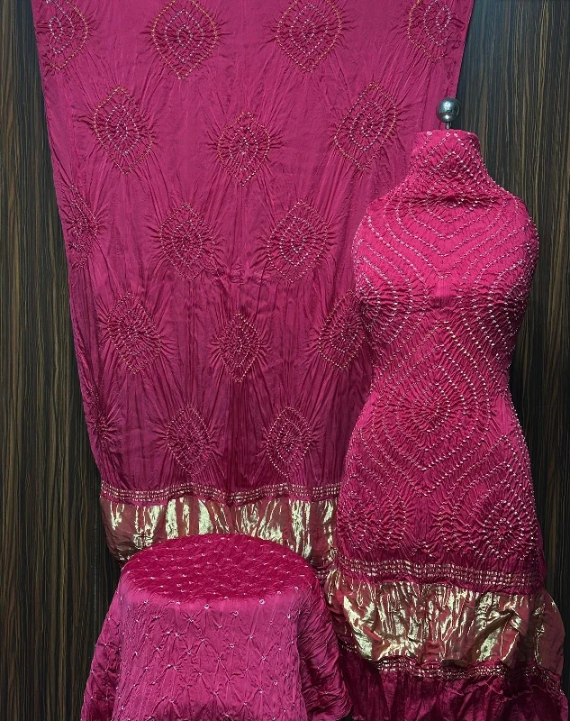 Bedahaa | Rai Bandhej Dress Material