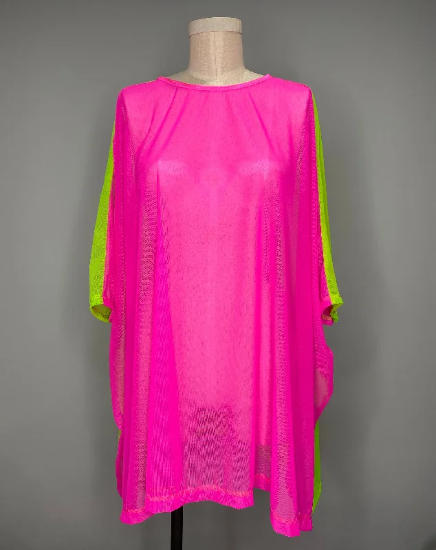 Watermelon Mesh Tent Dress