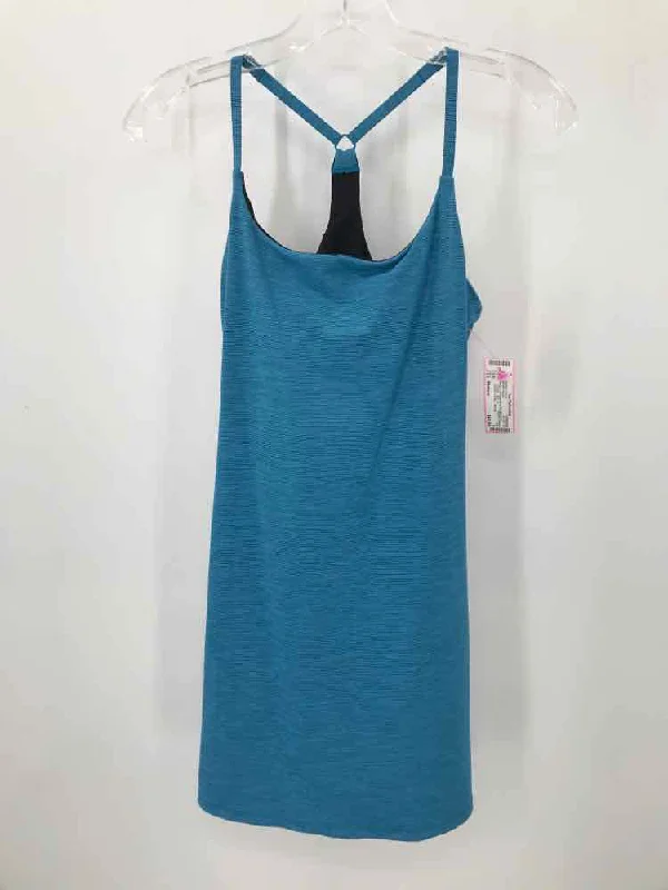 Pre-Owned Outdoor Voices Blue Size Medium Athletic Dress