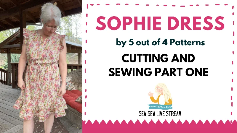 Sophie Dress by 5 out of 4 Patterns