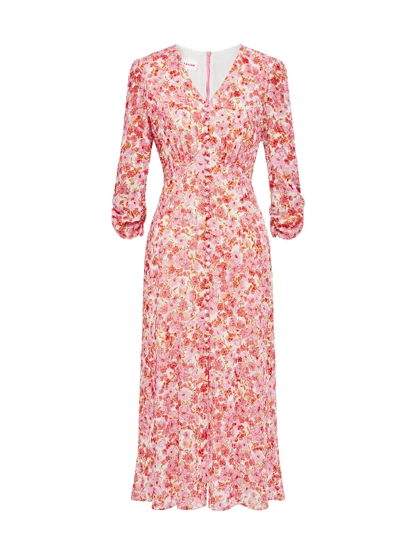 EP YAYING Mulberry Silk Dress
