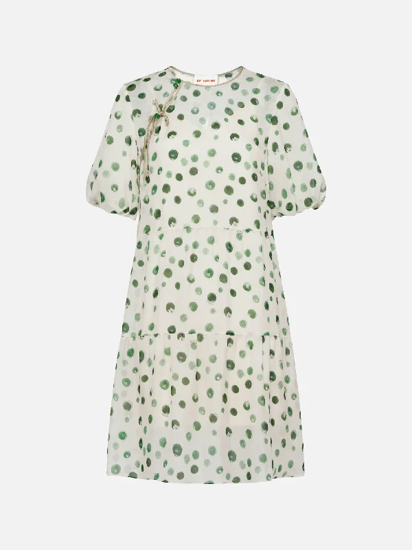 EP YAYING Silk Chiffon Dress