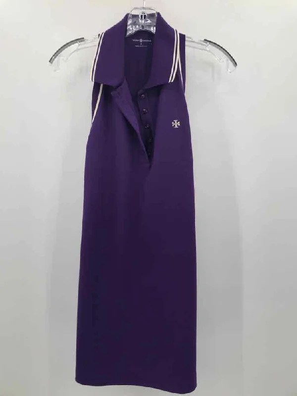 Pre-Owned Tory Sport Purple Size Small Athletic Dress