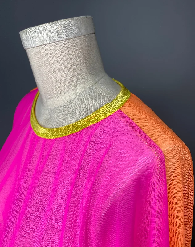 Sunset Mesh Tent Dress