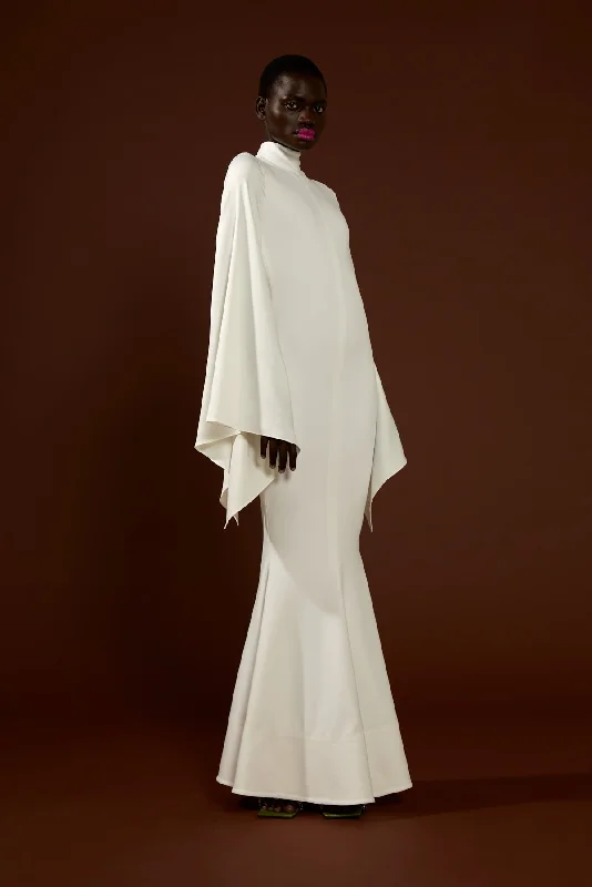 The Fleur Dress Winter White