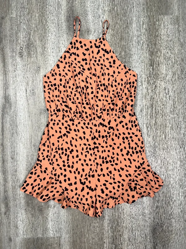 Animal Print Romper She + Sky , Size M Tunics Occasion special