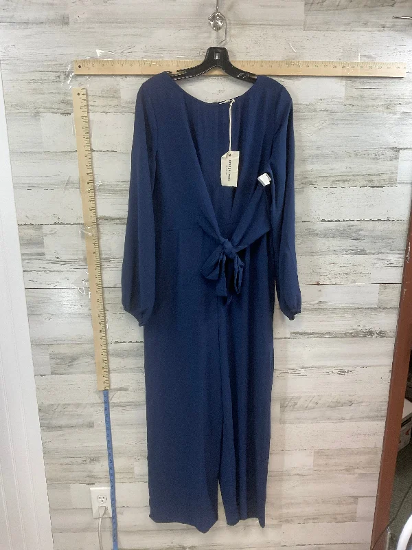 Blue Jumpsuit Orange Creek, Size L Tunics Trousers formal