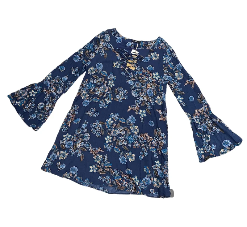 Dress Casual Midi By Blu Pepper  Size: M Tunics Spring floral