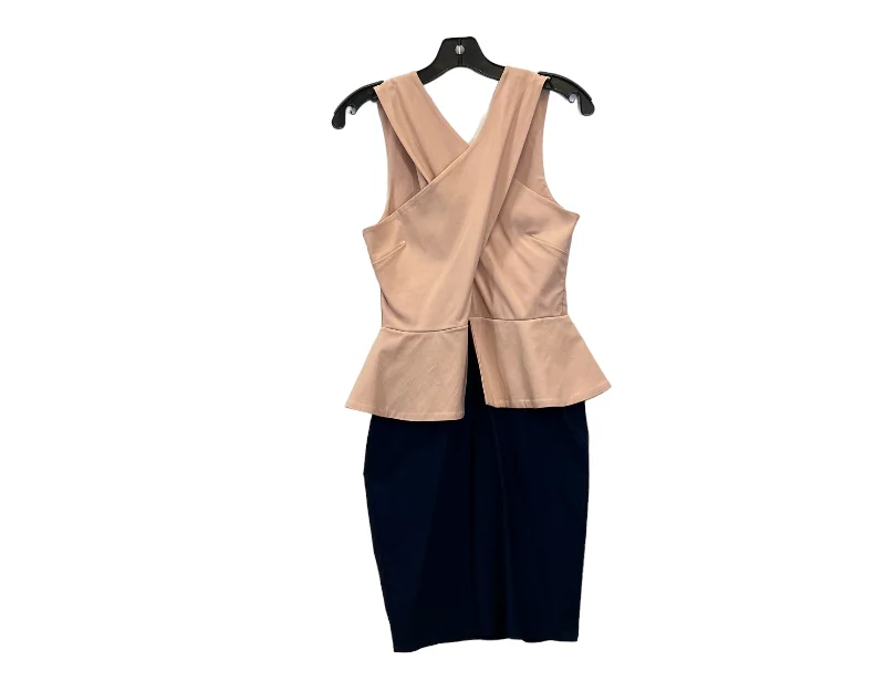 Dress Party Midi By Goddess  Size: M Tunics Solid Classic