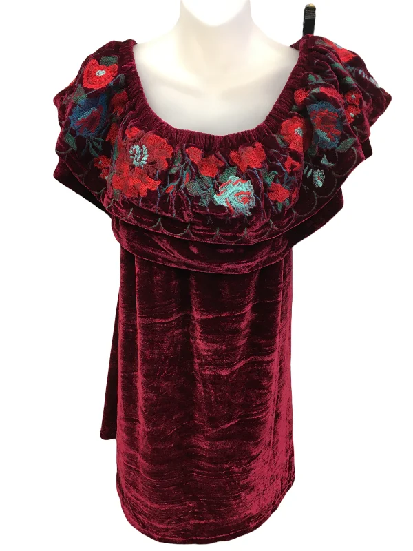 Dress Short Sleeveless By Umgee  Size: 6 A-Line Day Work