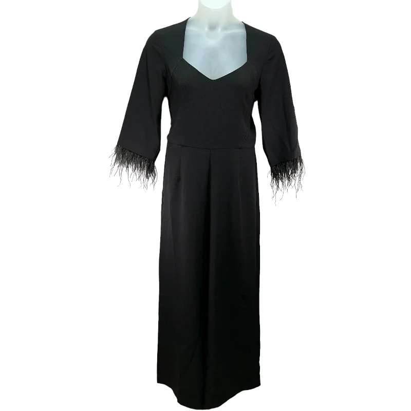 Feather-Trim Jumpsuit By Julia Jordan  Size: 14 empire Waist empire