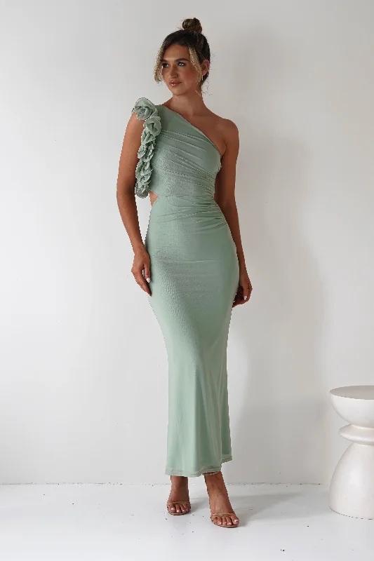 Sydney Bodycon Maxi Dress | Sage Tunics Hiking breathable