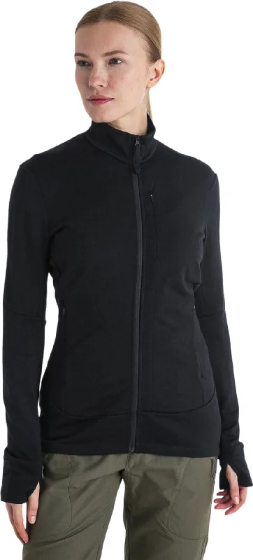 Merino 260 Quantum Long Sleeve Zip Jacket - Women's|-|Manteau à manches longues et glissière en mérinos 260 Quantum - Femme Knit Fabric Woven Fabric Fleece Fabric