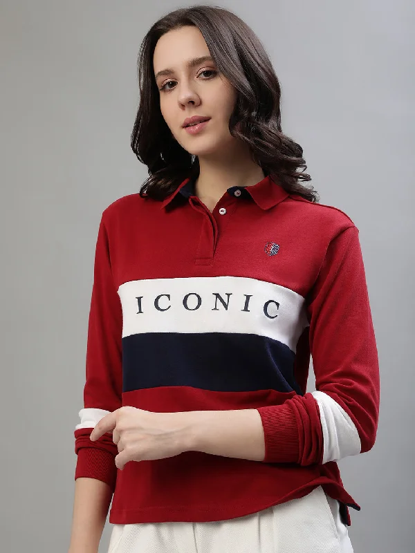 Iconic Multi Fashion Logo Relaxed Fit Polo T-Shirt Jersey Fabric Tulle Fabric Batik Fabric